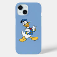 Donald Duck | Proud Pose Iphone 15 Case at Zazzle