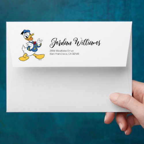 Donald Duck  Proud Pose Envelope