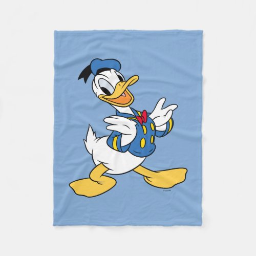 Donald Duck  Proud Pose Fleece Blanket