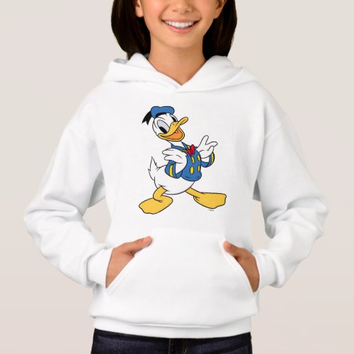 Donald Duck  Proud Pose Hoodie