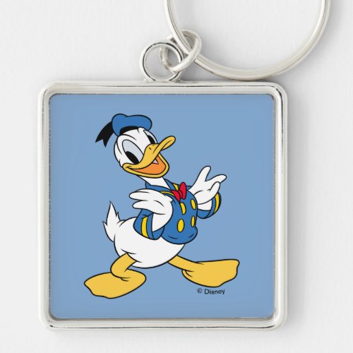 Donald Duck  Proud Pose Keychain