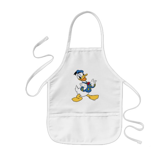 Donald Duck | Proud Pose Kids' Apron (Front)