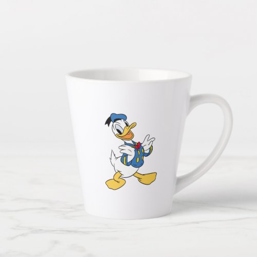 Donald Duck  Proud Pose Latte Mug