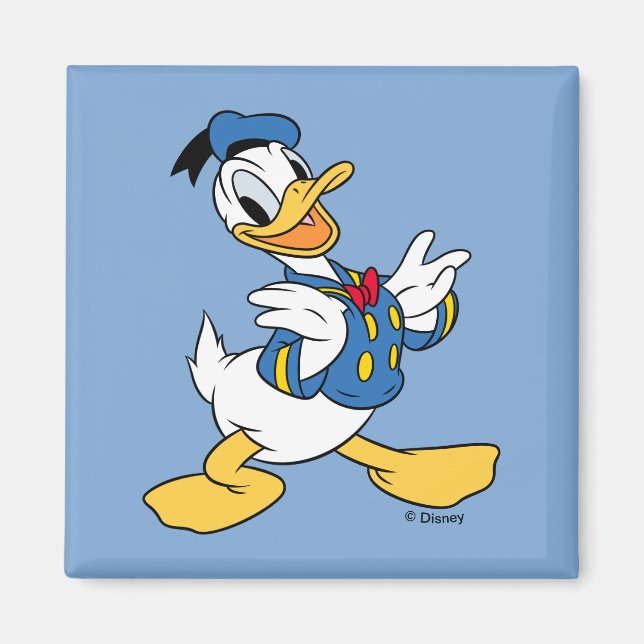 Donald Duck | Proud Pose Magnet (Front)