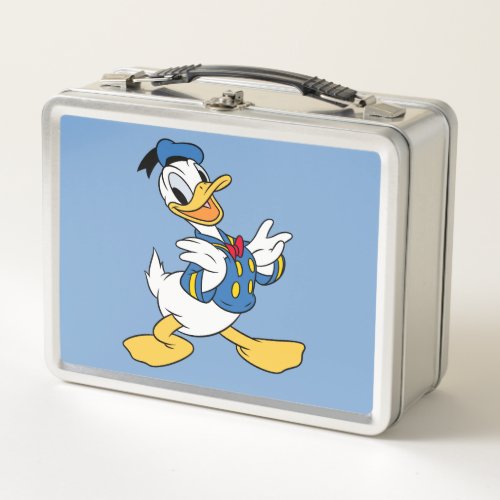 Donald Duck  Proud Pose Metal Lunch Box