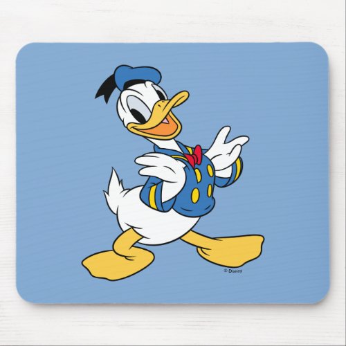 Donald Duck  Proud Pose Mouse Pad