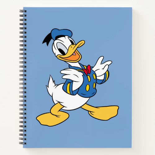 Donald Duck  Proud Pose Notebook