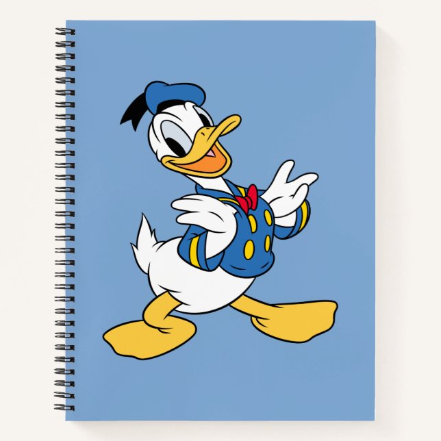 Donald Duck | Proud Pose Notebook (Front)