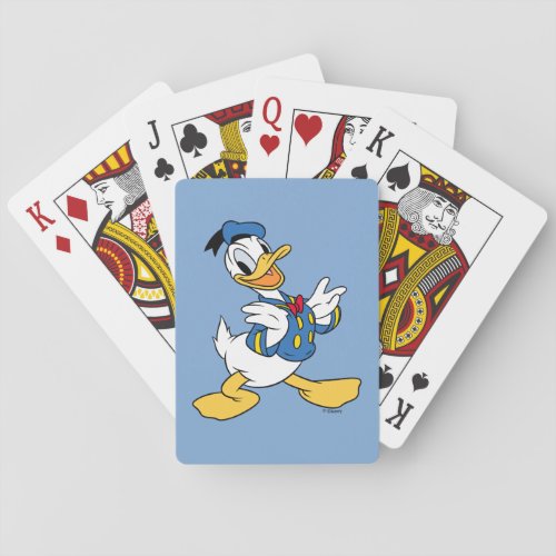 Donald Duck | Proud Pose Playing Cards