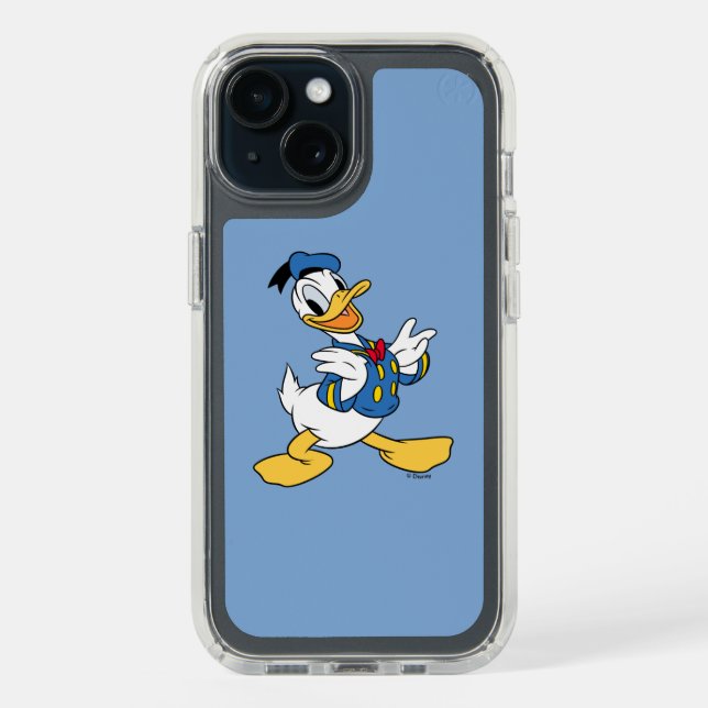 Donald Duck | Proud Pose Speck iPhone Case (Front (Black))