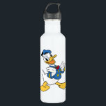 Donald Duck | Proud Pose Stainless Steel Water Bottle<br><div class="desc">Check out this fun Disney design featuring Donald Duck.</div>