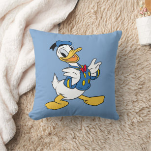 Donald Duck   Proud Pose Throw Pillow