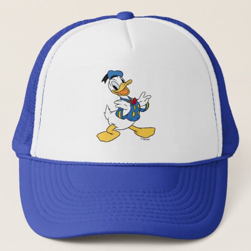 Donald Duck  Proud Pose Trucker Hat