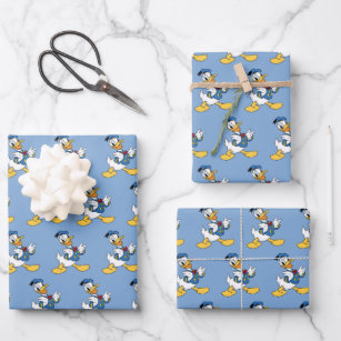 Donald Duck   Proud Pose Wrapping Paper Sheets
