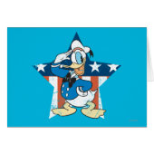 Donald Duck | Salute with Patriotic Star (Front Horizontal)