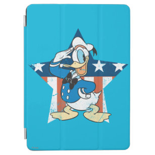 Donald Duck   Salute with Patriotic Star iPad Air Cover