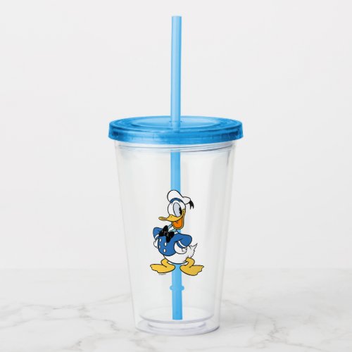 Donald Duck Smile Acrylic Tumbler