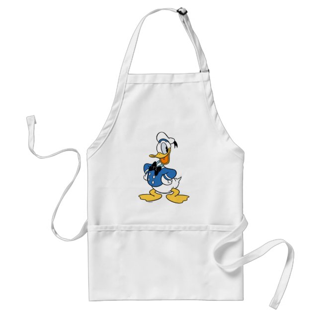 Donald Duck Smile Adult Apron (Front)