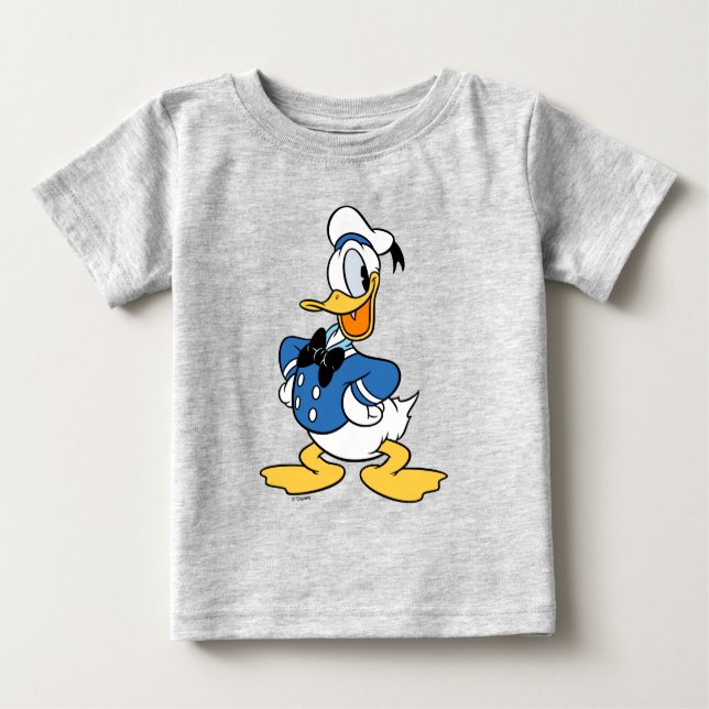 Donald Duck Smile Baby T-Shirt (Front)