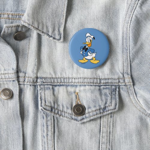 Donald Duck Smile Button