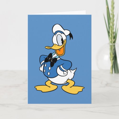 Donald Duck Smile Card