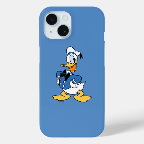 Donald Duck Smile iPhone 15 Case