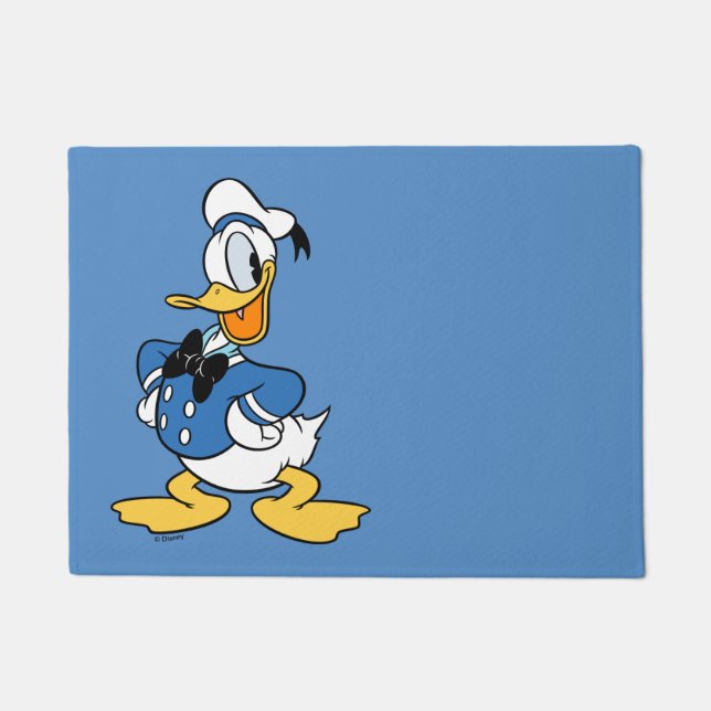 Donald Duck Smile Doormat (Front)
