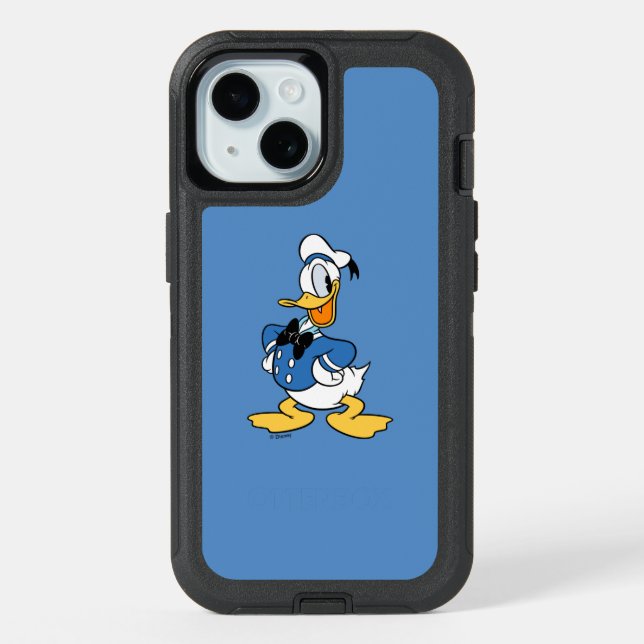 Donald Duck Smile iPhone 15 Case (Back)