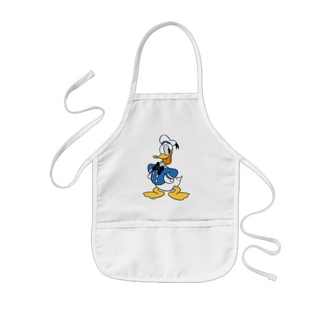 Donald Duck Smile Kids' Apron (Front)