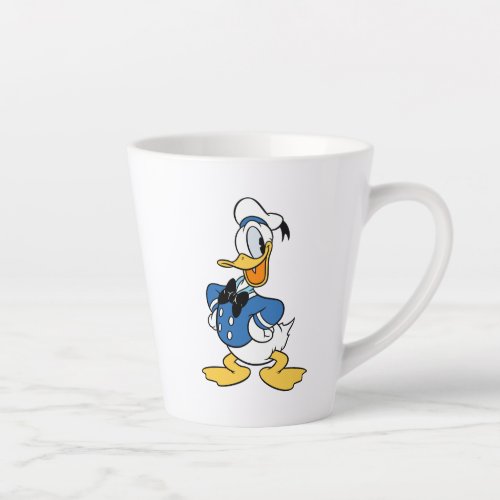 Donald Duck Smile Latte Mug