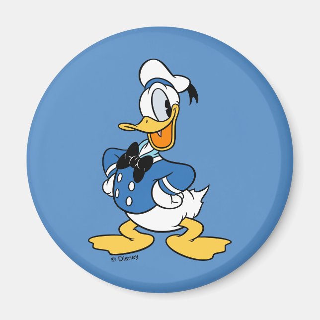 Donald Duck Smile Magnet (Front)