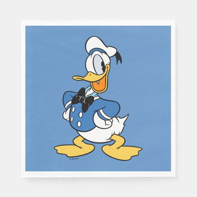 Donald Duck Smile Napkins (Front)