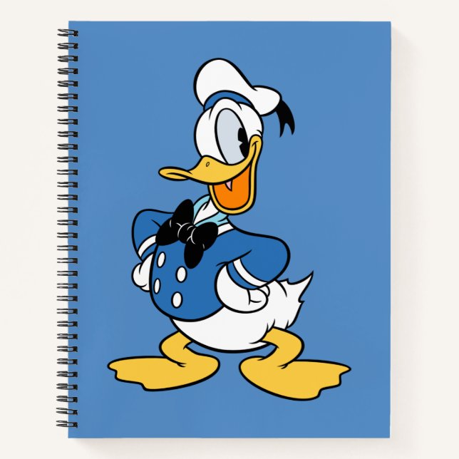 Donald Duck Smile Notebook (Front)