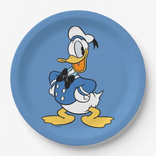 Donald Duck Smile Paper Plates
