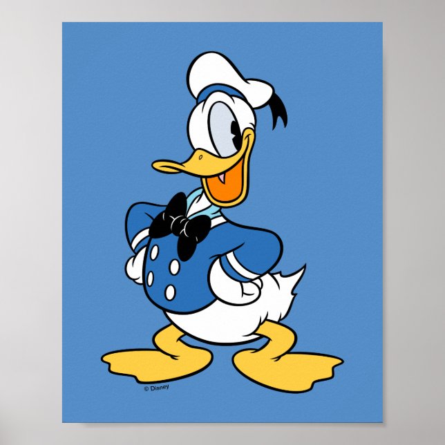 Donald Duck Smile Poster (Front)