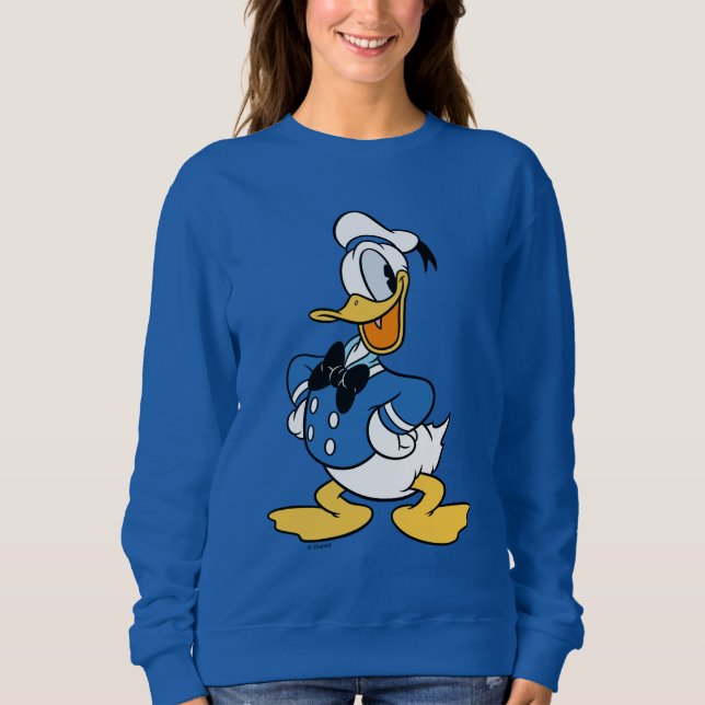 Donald Duck Smile Sweatshirt (Front)