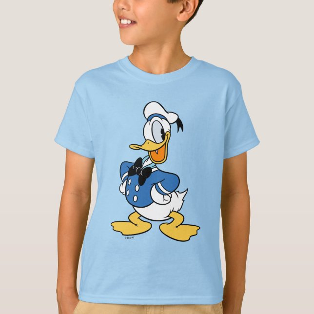 Donald Duck Smile T-Shirt (Front)