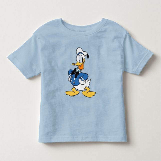 Donald Duck Smile Toddler T-shirt (Front)