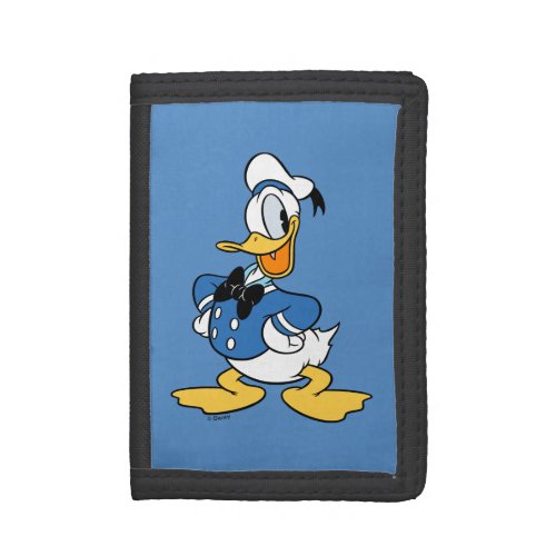 Donald Duck Smile Trifold Wallet