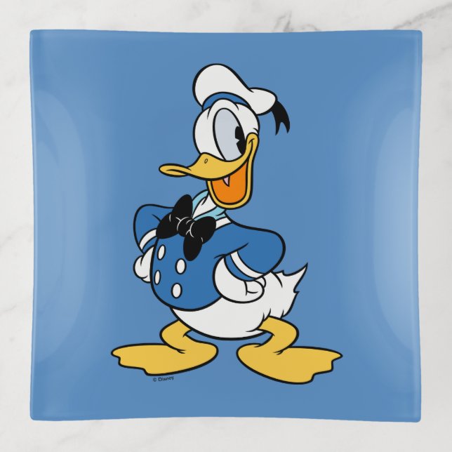 Donald Duck Smile Trinket Tray (Front)