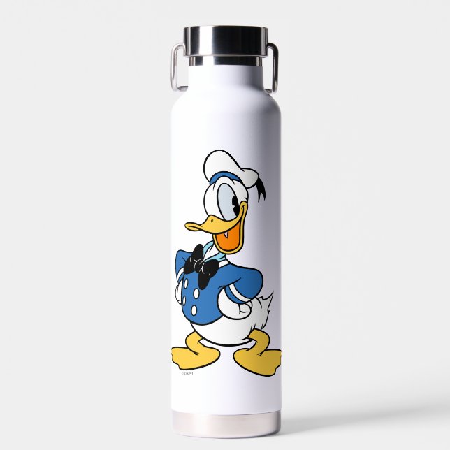 Donald Duck Smile Water Bottle (Front)