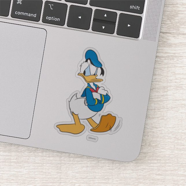Donald Duck | Standing Arms Crossed Sticker (Detail)
