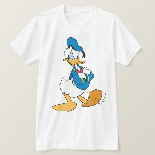 Donald Duck | Standing Arms Crossed T-Shirt (Design Front)