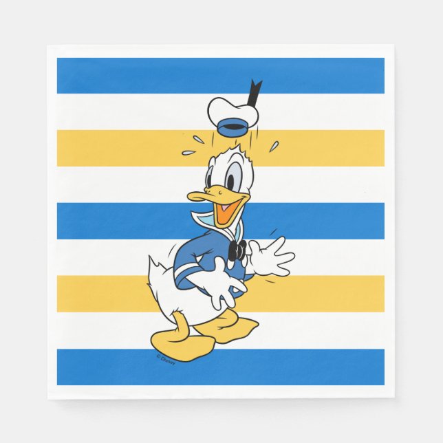 Donald Duck Surprise Napkins (Front)