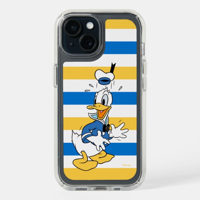 Donald Duck Surprise Speck iPhone Case (Front (Black))
