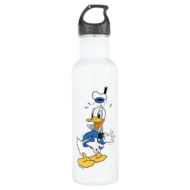 Donald Duck Surprise Stainless Steel Water Bottle (Front)