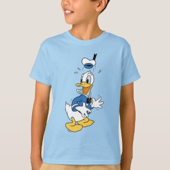 Donald Duck Surprise T-shirt by MickeyAndFriends at Zazzle