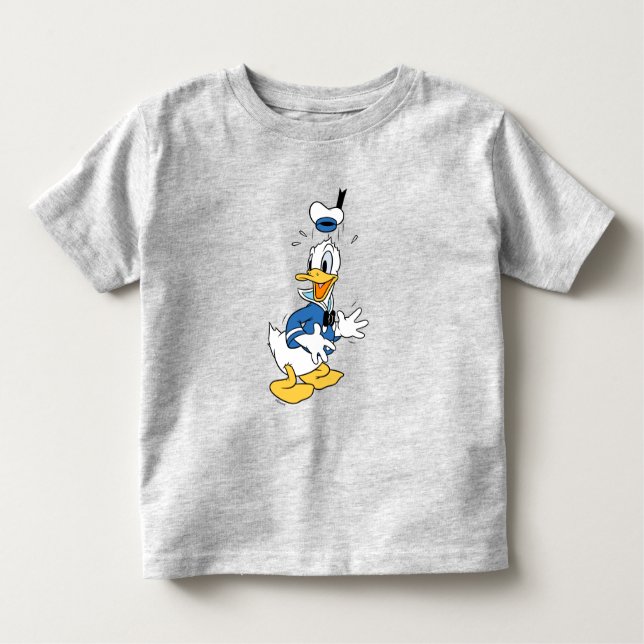 Donald Duck Surprise Toddler T-shirt (Front)