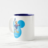 Donald Duck Two-Tone Coffee Mug (Front Left)