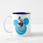 Donald Duck Two-Tone Coffee Mug (Left)